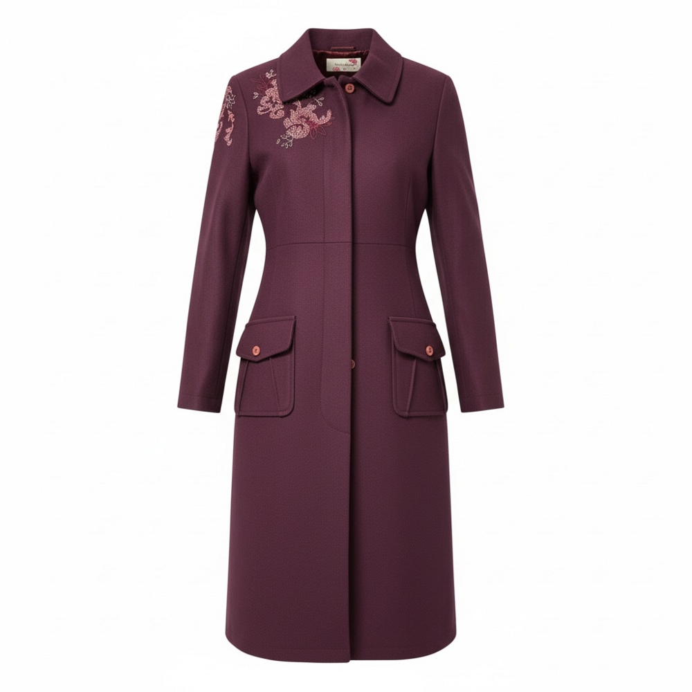 Vintage Y2K Christian Lacroix Wool Coat